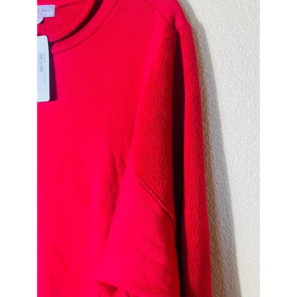 NWT Michael Stars Los Angeles Red Kali Pullover Large MSRP $148 - Picture 6 of 10
